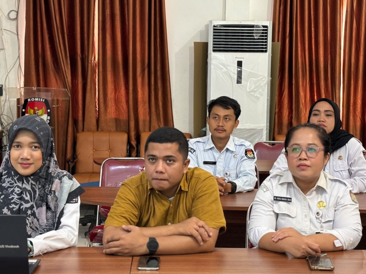 KPU Kabupaten Langkat mengikuti Forum Optimalisasi Pengelolaan dan Pelayanan Informasi Publik